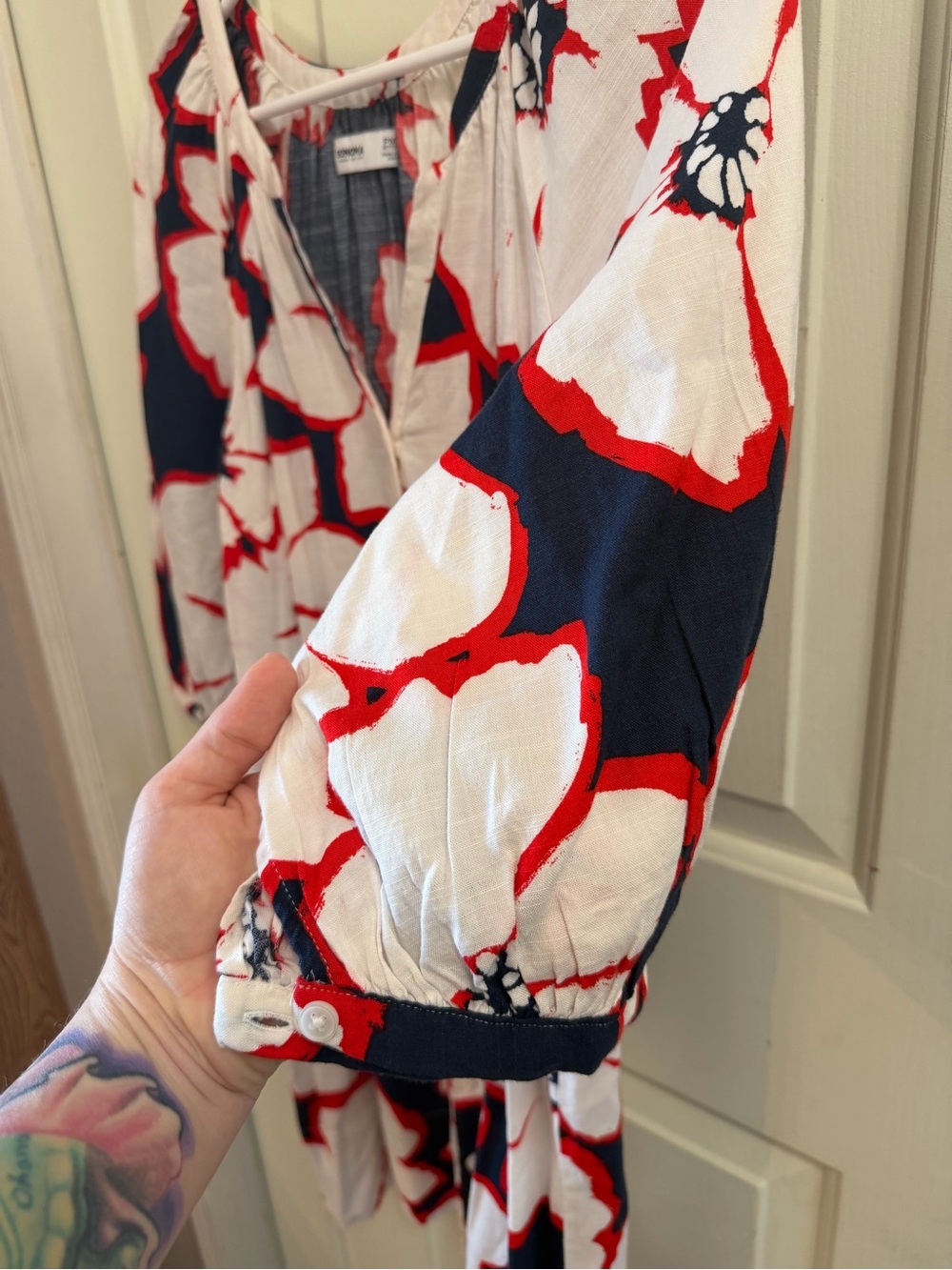 Sonoma Goods for Life Floral Print Shift Dress | Tropical | Travel | Cruise | PM - Picture 5 of 9